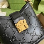 Gucci Small GG shoulder bag ‎675788 Black