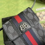 Gucci x Balenciaga The Hacker Project Phone Bag Black