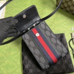 Gucci x Balenciaga The Hacker Project Phone Bag Black