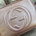 Gucci Soho Small Leather Disco Bag Gold 308364