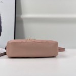 Gucci GG Marmont Small Matelasse Shoulder Bag Pink 447632