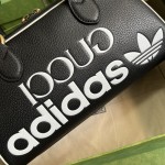 adidas x Gucci mini duffle bag ‎702397 black