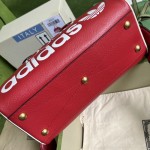 adidas x Gucci mini duffle bag ‎702397 Red