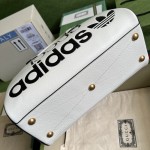 adidas x Gucci mini duffle bag ‎702397 white