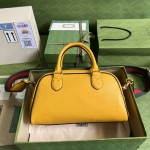 adidas x Gucci mini duffle bag ‎702397 Yellow