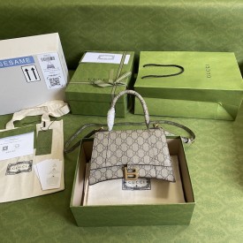 Balenciaga x Gucci GG canvas shoulder bag 658575 