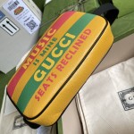 Gucci 100 belt bag yellow ‎602695