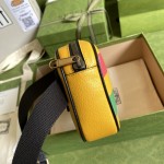 Gucci 100 belt bag yellow ‎602695