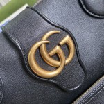 Gucci Small tote with Double G bag ‎652680 Black