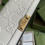 Gucci GG wallet with chain ‎676155 White