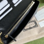 Gucci GG wallet with chain ‎676155 White