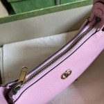 Gucci Aphrodite shoulder bag with Double G ‎739076 Pink