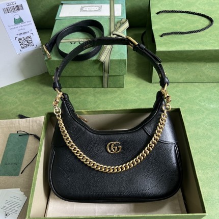 Gucci Aphrodite small shoulder bag ‎731817 Black