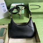 Gucci Aphrodite small shoulder bag ‎731817 Black