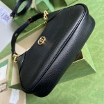 Gucci Aphrodite small shoulder bag ‎731817 Black