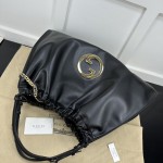 Gucci Blondie large tote bag black ‎747372