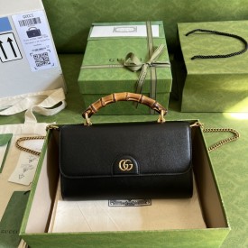 Gucci Diana mini shoulder bag ‎675795 Black