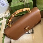 Gucci Diana mini shoulder bag ‎675795 Brown