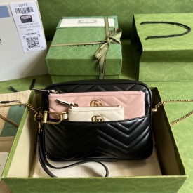 Gucci Double G multi-use mini bag Black ‎699758