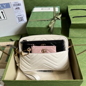 Gucci Double G multi-use mini bag White ‎699758