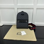 Gucci GG black Supreme canvas GG crossbody bag ‎771164