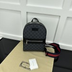 Gucci GG black Supreme canvas GG crossbody bag ‎771164