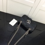 Gucci GG Marmont matelasse mini bag Black