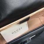 Gucci GG Marmont matelasse mini bag Black