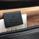 Gucci GG Marmont matelasse mini bag Black