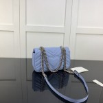 Gucci GG Marmont matelasse mini bag Blue