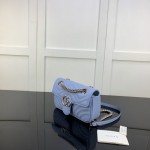 Gucci GG Marmont matelasse mini bag Blue