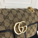 Gucci Original GG canvas GG Marmont mini bag 446744