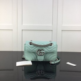 Gucci GG Marmont matelasse mini bag Green