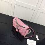 Gucci GG Marmont matelasse mini bag Pink