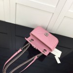 Gucci GG Marmont matelasse mini bag Pink