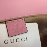 Gucci GG Marmont matelasse mini bag Pink