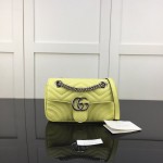 Gucci GG Marmont matelasse mini bag Yellow