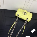 Gucci GG Marmont matelasse mini bag Yellow