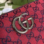 Gucci GG Marmont Multicolour small shoulder bag red 447632