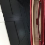 Gucci GG Marmont small matelassé shoulder bag Black / Red 