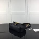 Gucci GG Marmont small matelassé shoulder bag Black