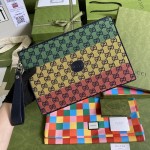 Gucci GG Multicolour pouch 657581