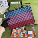 Gucci GG Multicolour pouch 657581