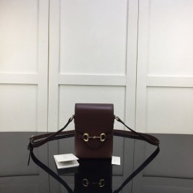 Gucci Horsebit 1955 mini bag brown