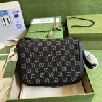 Gucci Horsebit 1955 shoulder bag ‎602204 Black