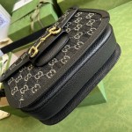 Gucci Horsebit 1955 shoulder bag ‎602204 Black