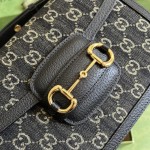 Gucci Horsebit 1955 shoulder bag ‎602204 Black