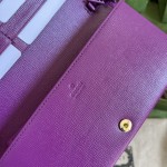 Gucci Horsebit 1955 wallet with chain ‎621892 Purple