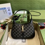 Gucci Jackie 1961 small shoulder bag ‎678843 Black