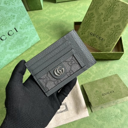 Gucci Ophidia card case ‎732018 Grey